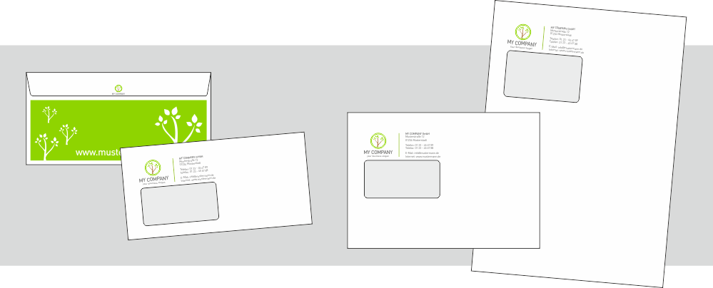 Briefumschlage Gestaltungsrichtlinien Und Formatreihen