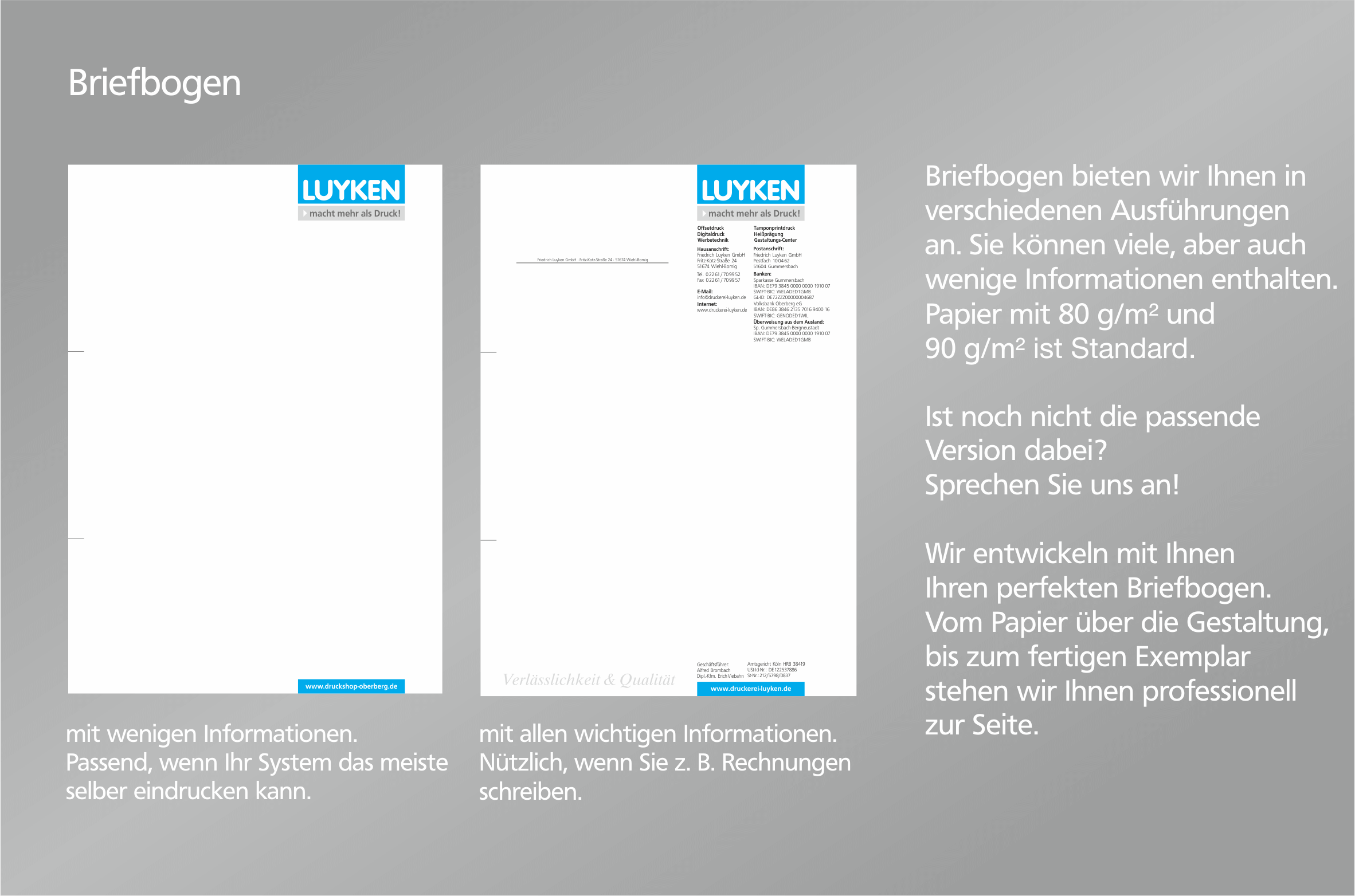 Briefpapier Gestalten Layout Und Grafikdesign