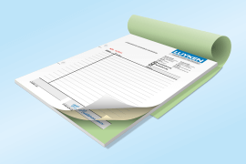 Rechnungsblocks DIN lang