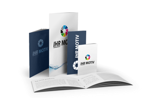 Magazine mit Rückendrahtheftung