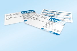 Scheckkartenkalender 8,5 x 5,4 cm