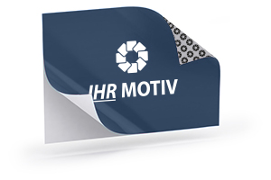 Beidseitig bedruckbare Aufkleber