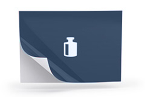 Extrem stark haftende Aufkleber