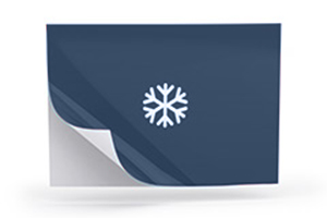 Temperaturbeständige Aufkleber